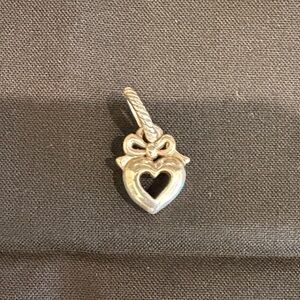 Brighton Silver Heart Charm